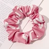 satin letters pink