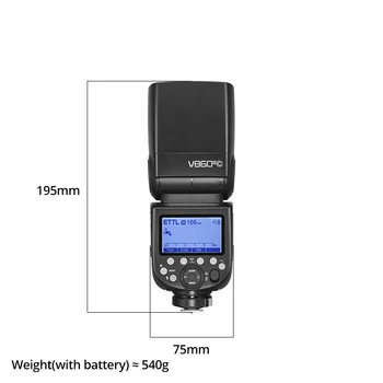 Godox V860III TTL Studio Godox V860 Flash Speedlite for Camera Flash detail image