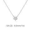Silver 6.5mm-DY191708-S-W-WH