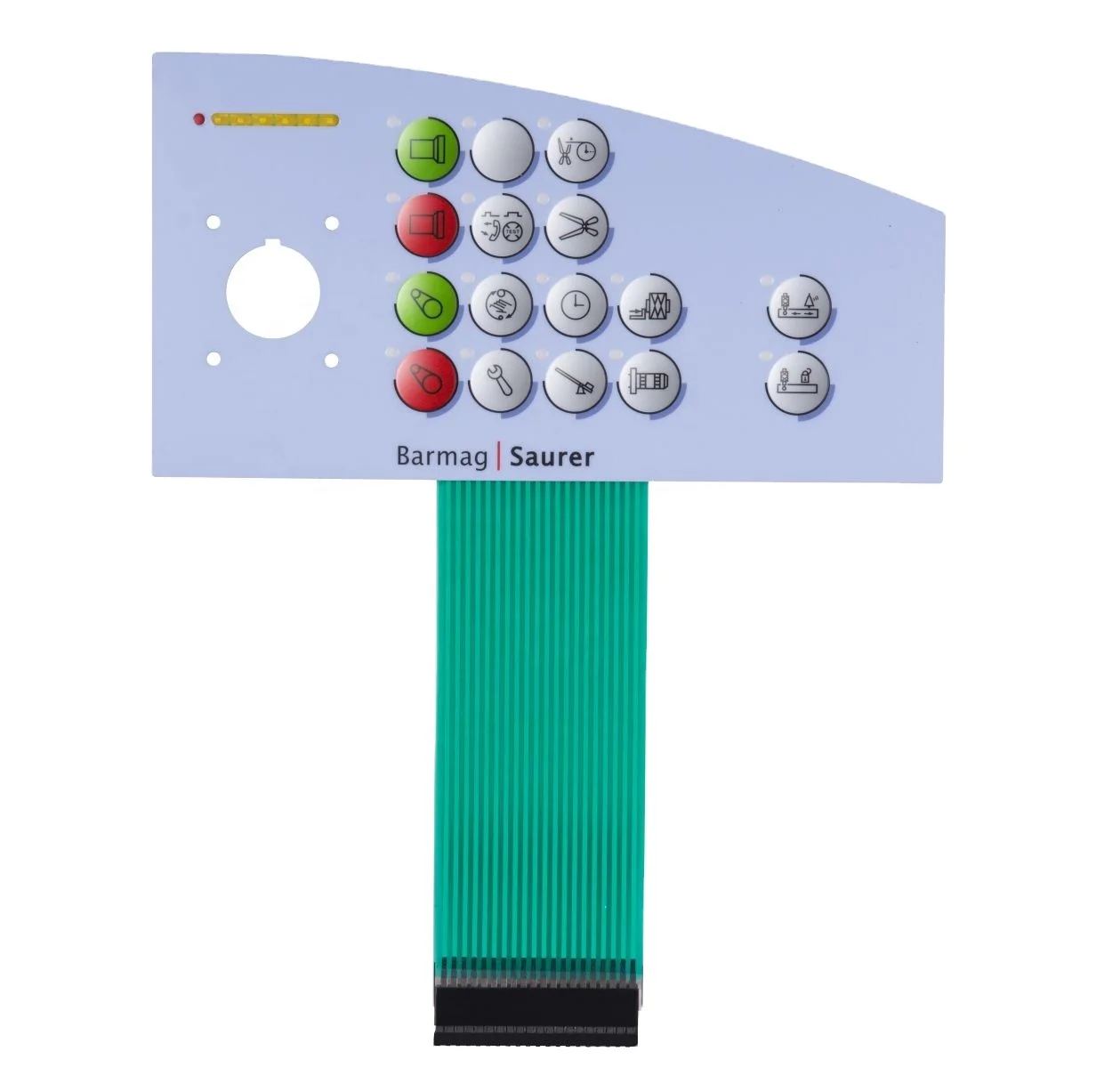 Factory Key Pad Graphic Overlay  Button Panel Membrane Keypad Keyboard Membrane Switch
