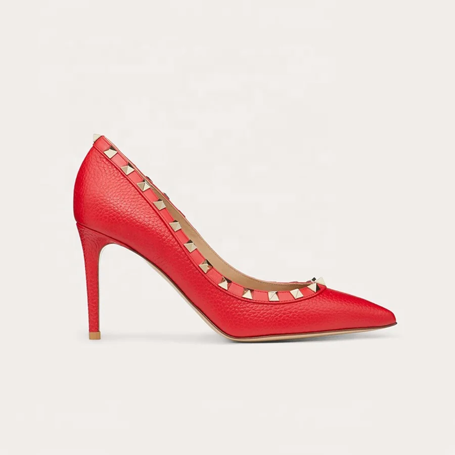 Zapatos De Piel De Becerro Para Mujer,Tacones Altos De Piel Auténtica, Tachuelas,2020 - Buy Zapatos De Tacón Alto Para Mujer,Tacones Para Mujer, Tacones De Cuero 2020 Product on Alibaba.com