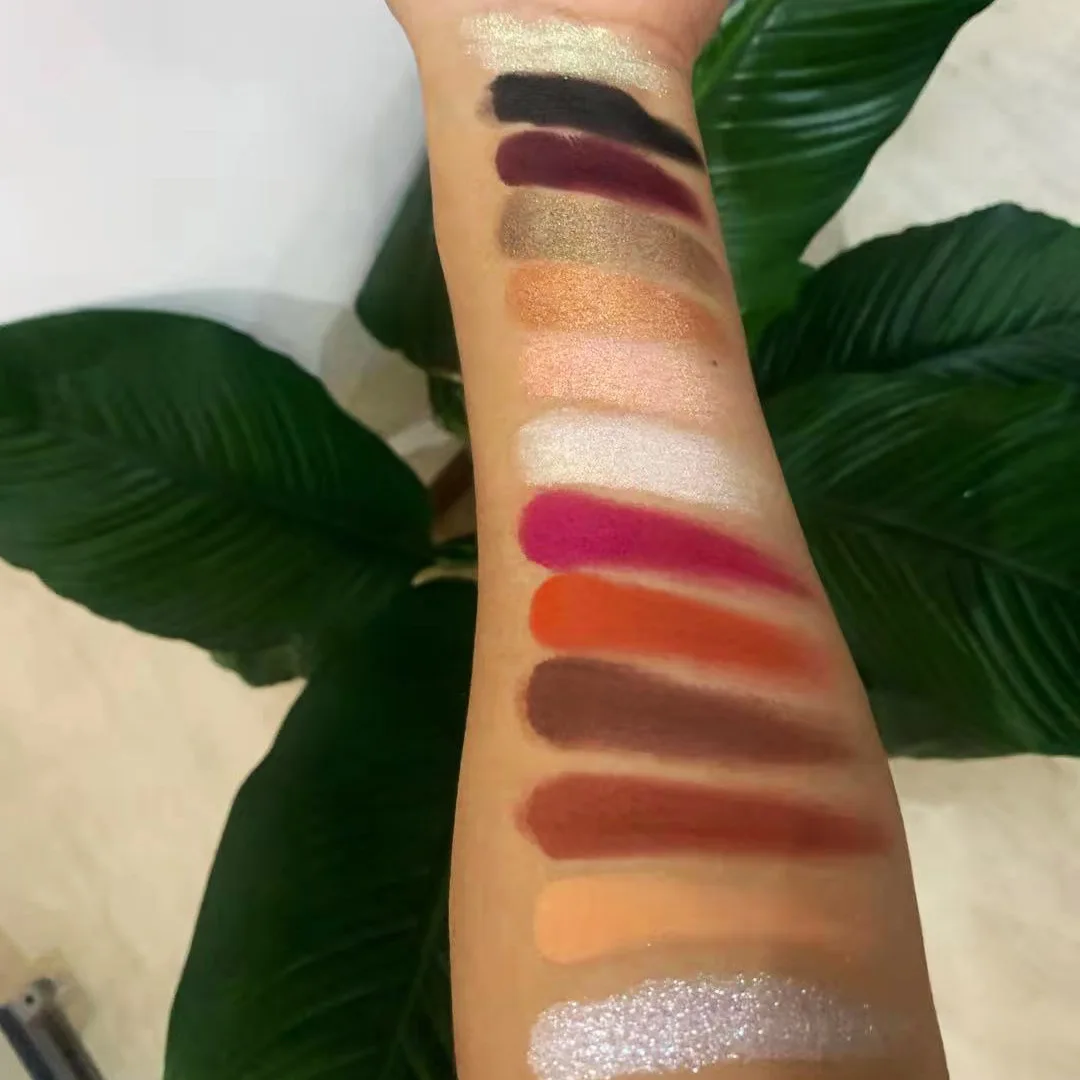 15 Color Powder Palette Eyeshadow Palette Custom Makeup Palette Wholesale