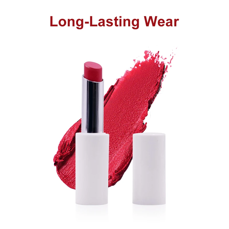 Luxury White Waterproof Matte Mist Lipstick for Women Gift Red Lipstick Private Label with Magnetic Packaging details