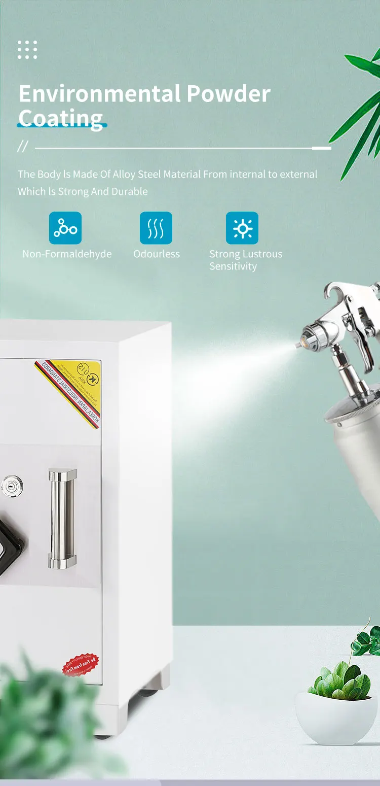 CEQSAFE China Electronic Steel 2 Hours Fire Rating Fire Proof Safe Box supplier