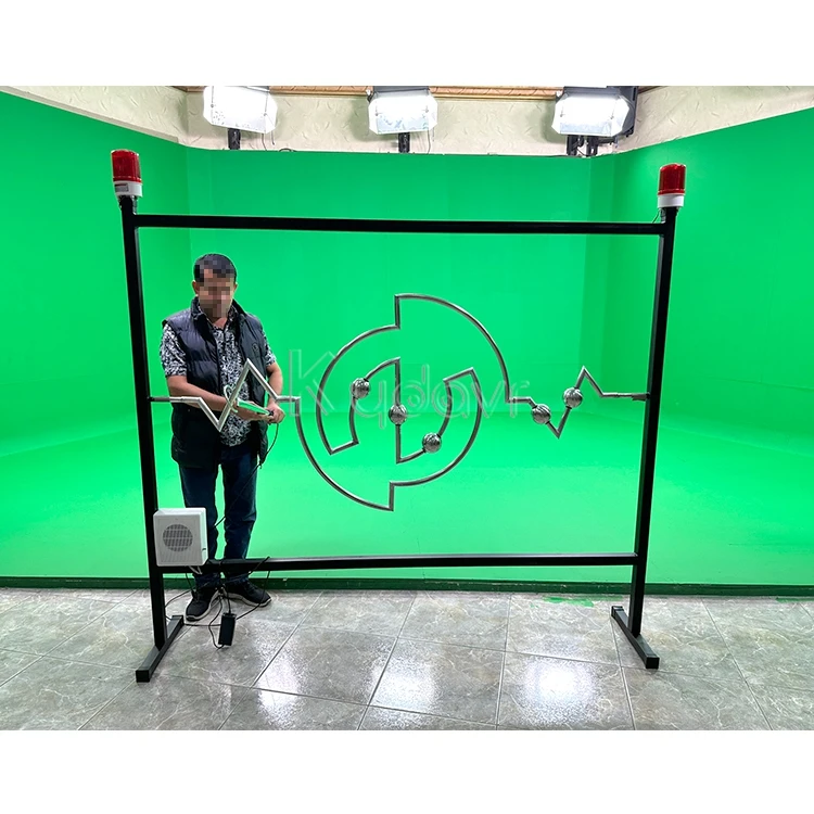 Amusement Park Custom Giant Electric Stalls Steady Hand Challenge