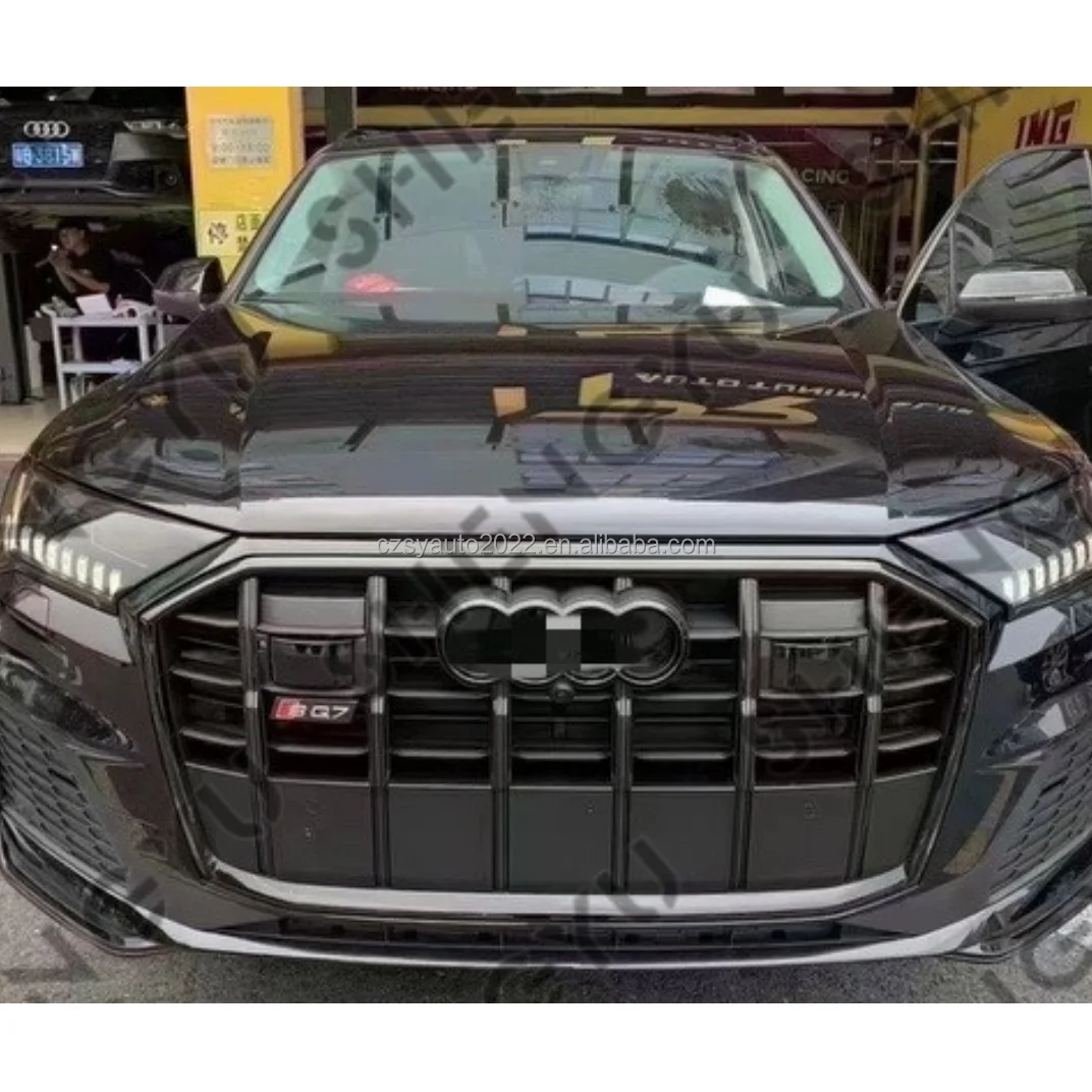 Body Kit Include Grille Rear Diffuser And Tail Pipes For Audi Q7 2021 ...