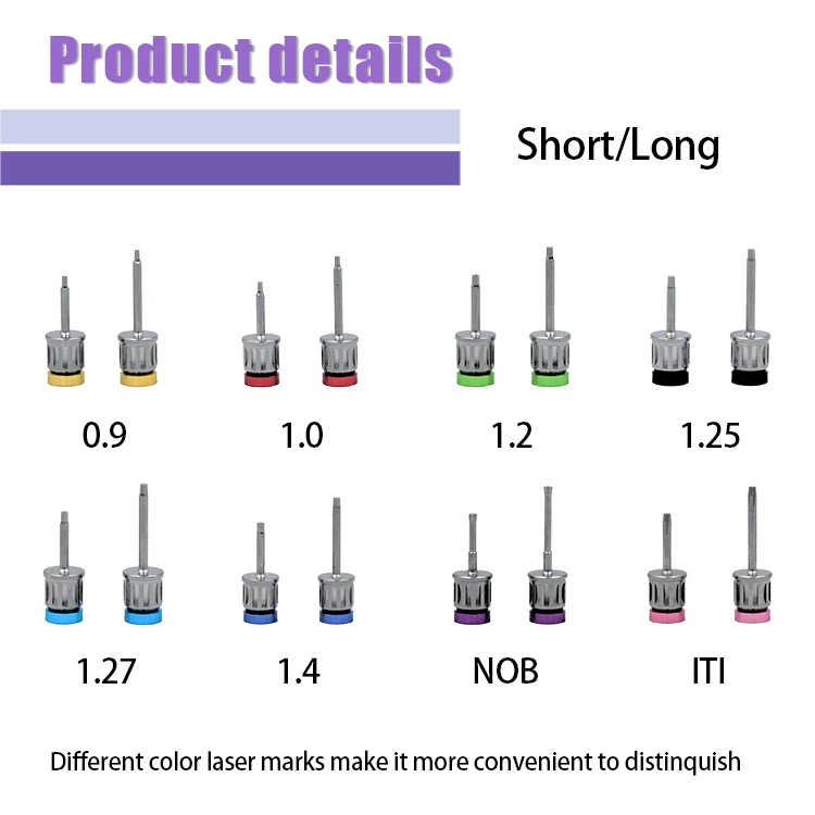 Dental Universal Implant Prosthetic Kit Screw Drivers Torque Wrench ...