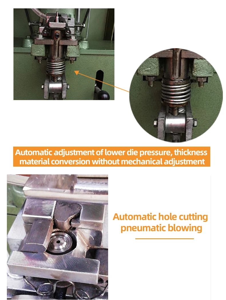 Technology Smooth Button Garment Snap Button Attaching Machine Fully