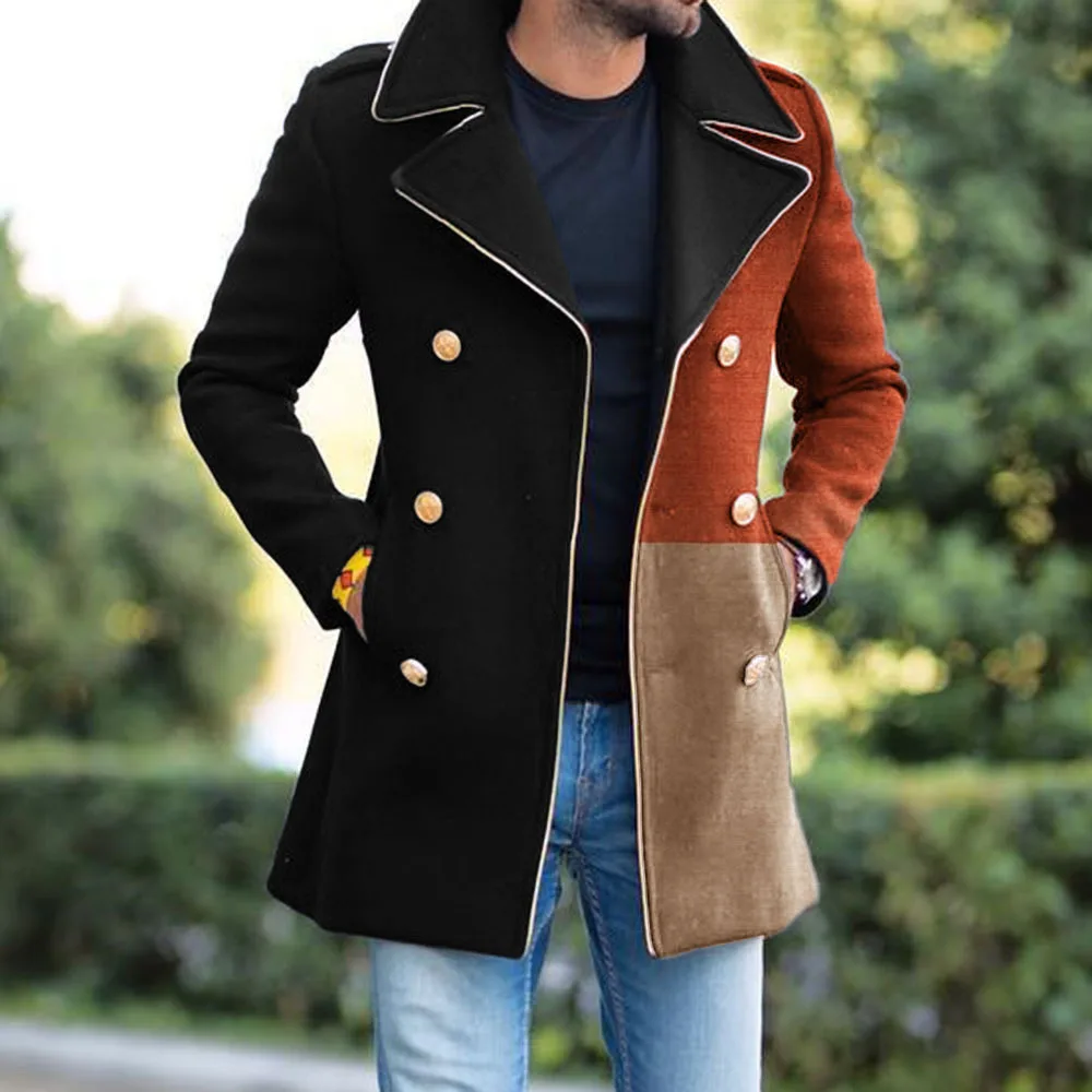 colorful trench coat men