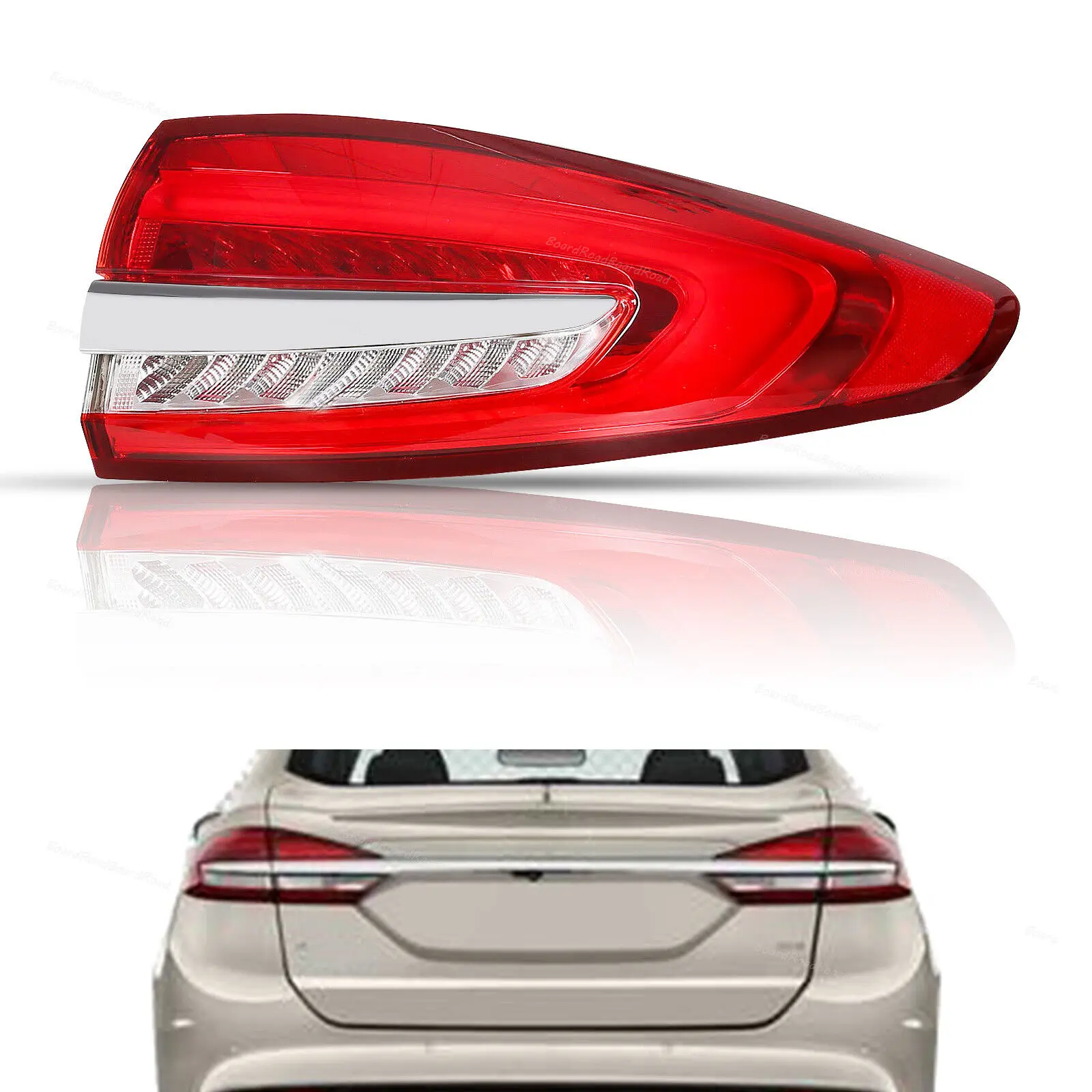 car body kit front spare parts LED Tail Lamp LEFT Right Passenger Outer Side Tail Light for 2017 - 2020 Ford Fusion