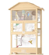Multi-layer models of hot-selling safe outdoor wooden birdhouse bird cage