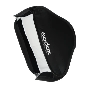 Inlighttech Godox 80 X 80cm Folding Portable Bowens Mount Softbox + Honeycomb Grid Studio Strobe Flash Reflective Softbox Diffus detail image