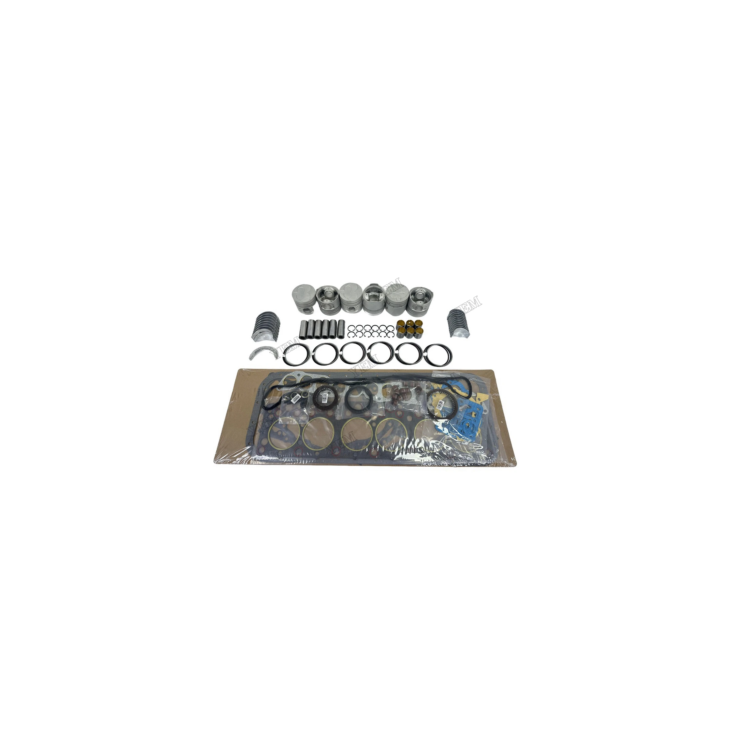 SD33 Engine Overhaul Kit With Piston Rings Cylinder Gaskets Bearings Fits for Nissan China Engine Parts Supplier