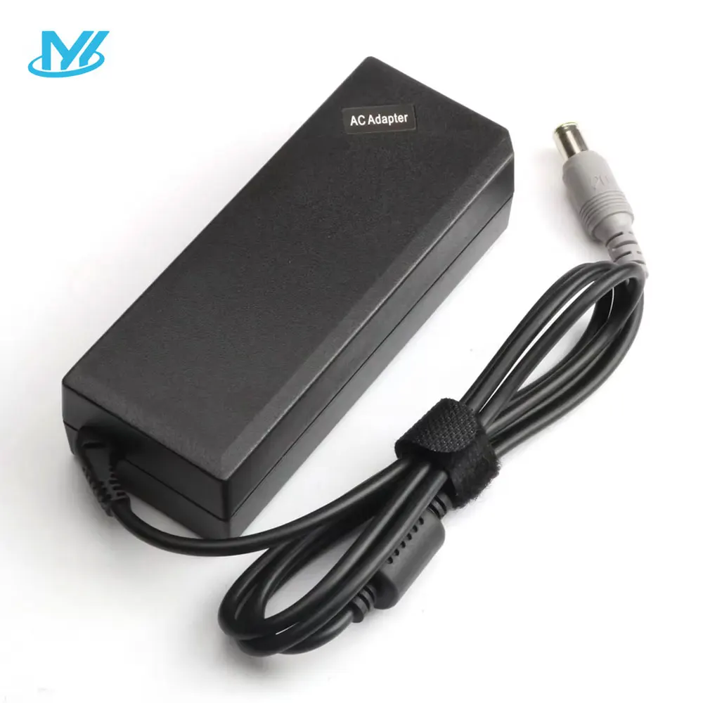 Caricabatterie Notebook 20V 4.5A 90W Con Cavo Per IBM ThinkPad SL300 SL400 T60 T61 T400 X61 E Altri - 2