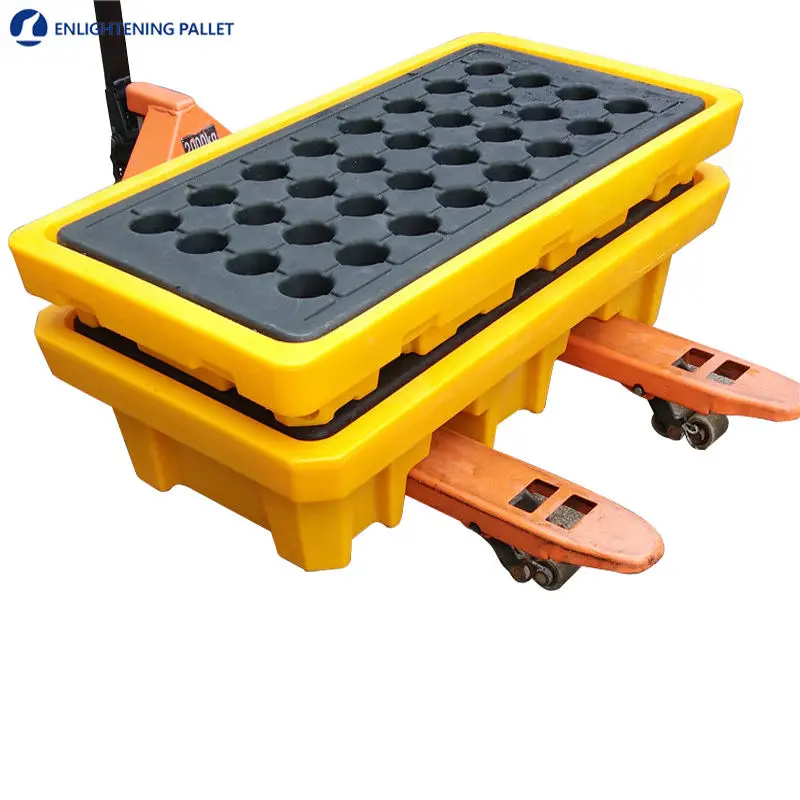 spill containment pallet spill pallet containment 100% hdpe for textile industry