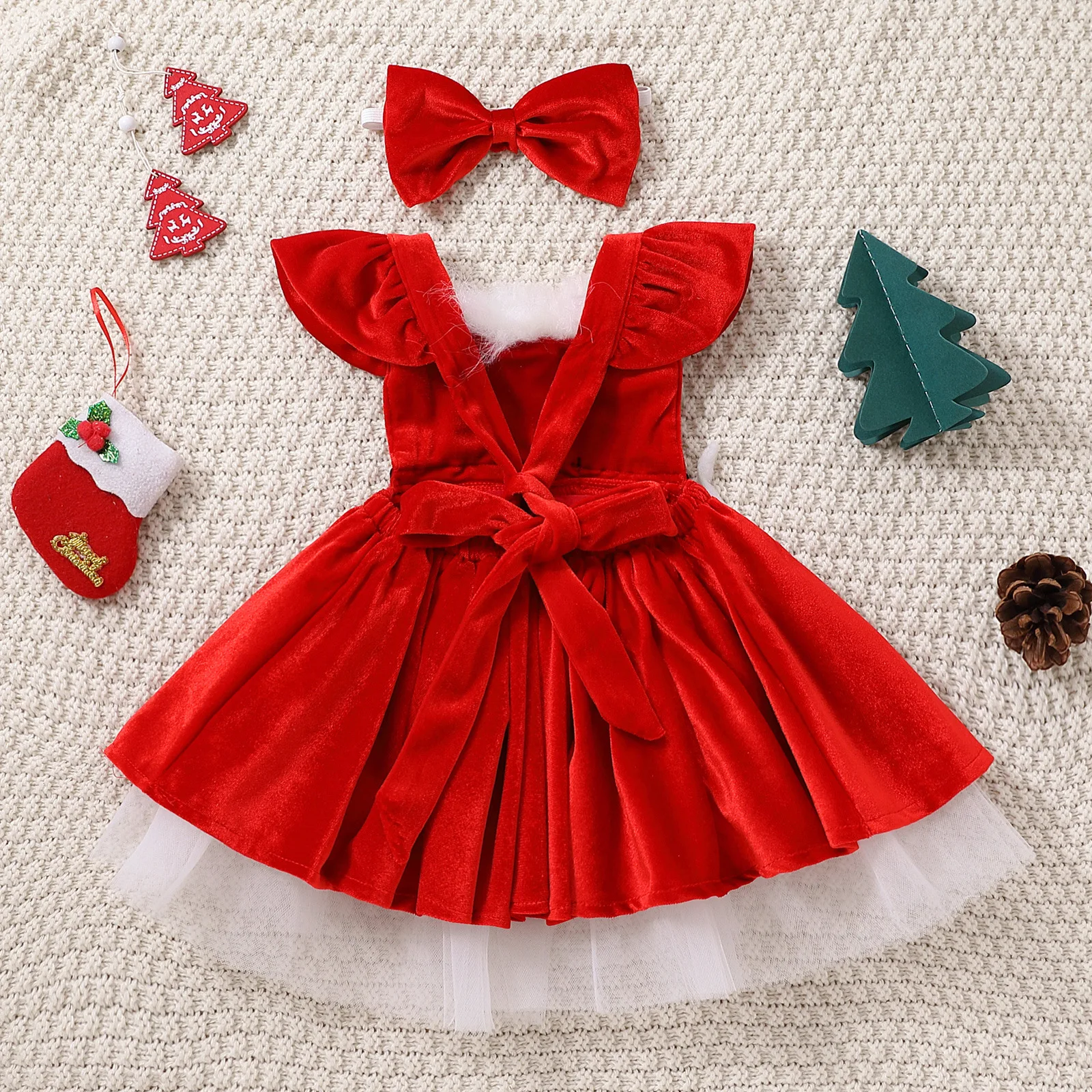 white christmas dresses Marryshe - Girl Formal Dresses main image 1