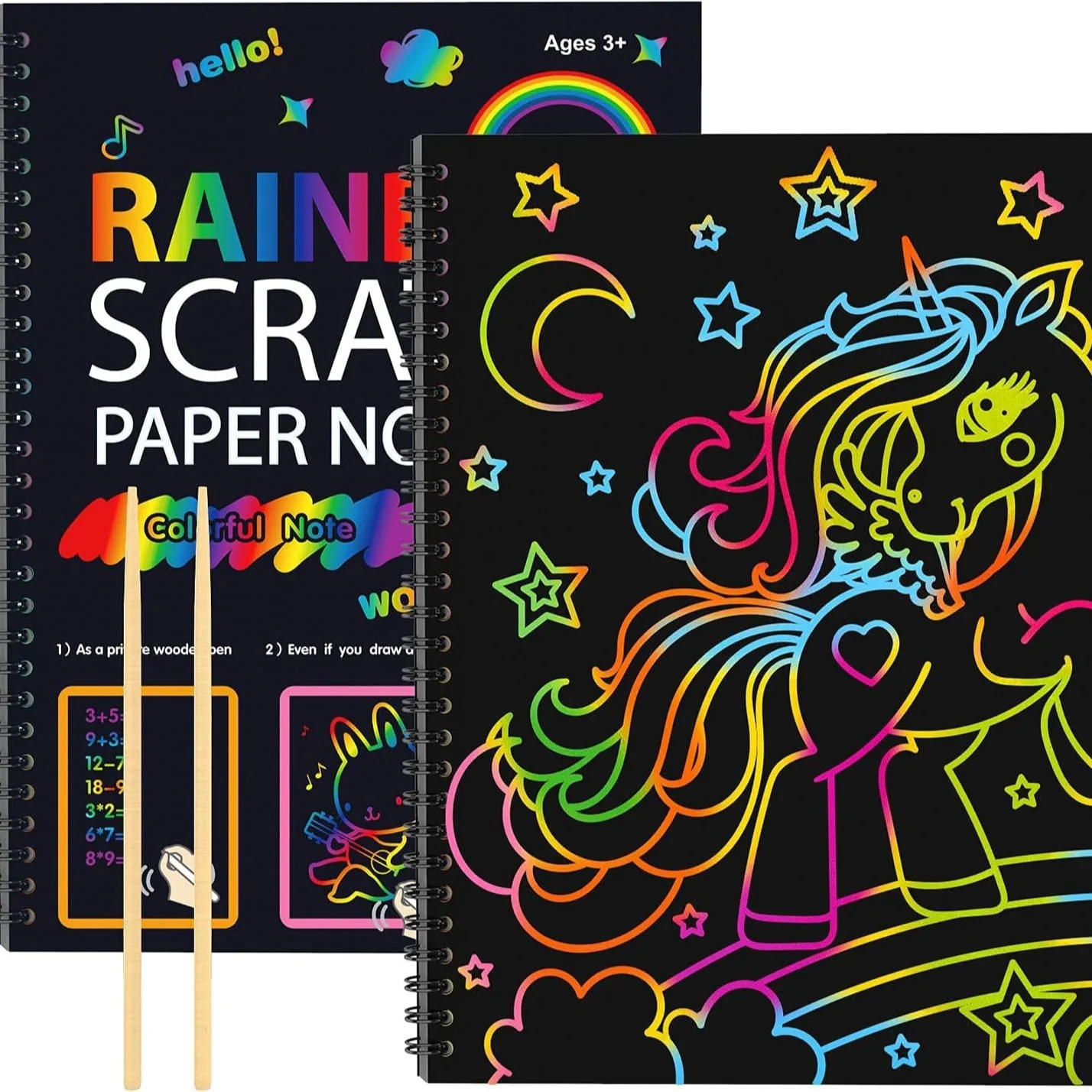 Scratch Art Books - Creative Fun for Kids & Adults