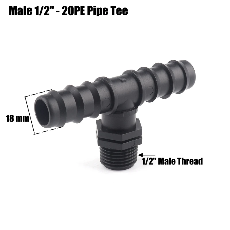 INOOMP 20pezzi Connettori Per Irrigazione Raccordi Barb