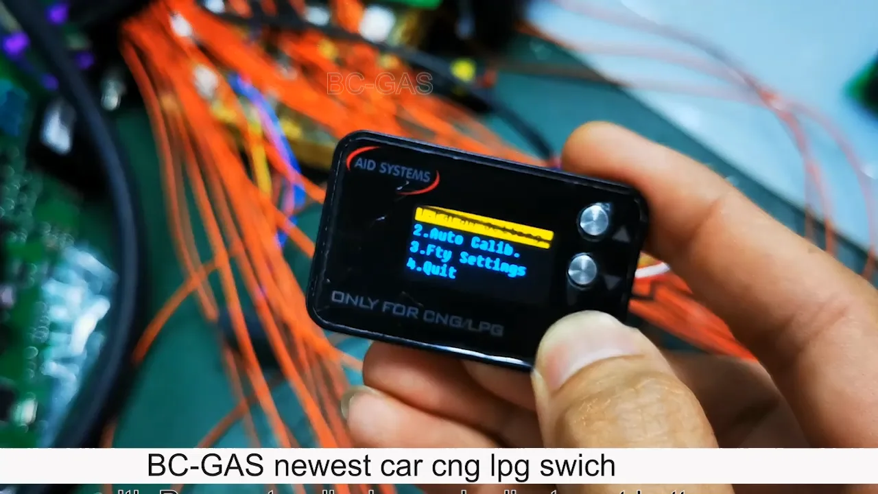 Auto Switches Gas Change Over Digital Fx Oled Switch For Cng Lpg Ngv