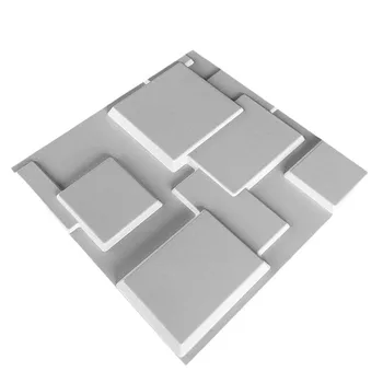 Modern Design 3D Wall Panel Waterproof PVC Geometric Pattern Decorative Background Wall Stickers for Hotel Use Wholesale