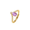 JH0443Yellow Gold-1Amethyst