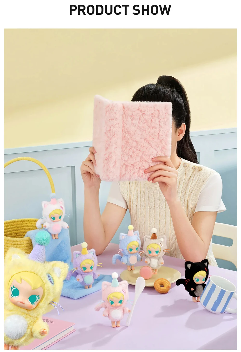 POP MARTPocket Friends Molly 2ボックスセット POP MART Baby Molly Pocket Friends Series Plush Pendant