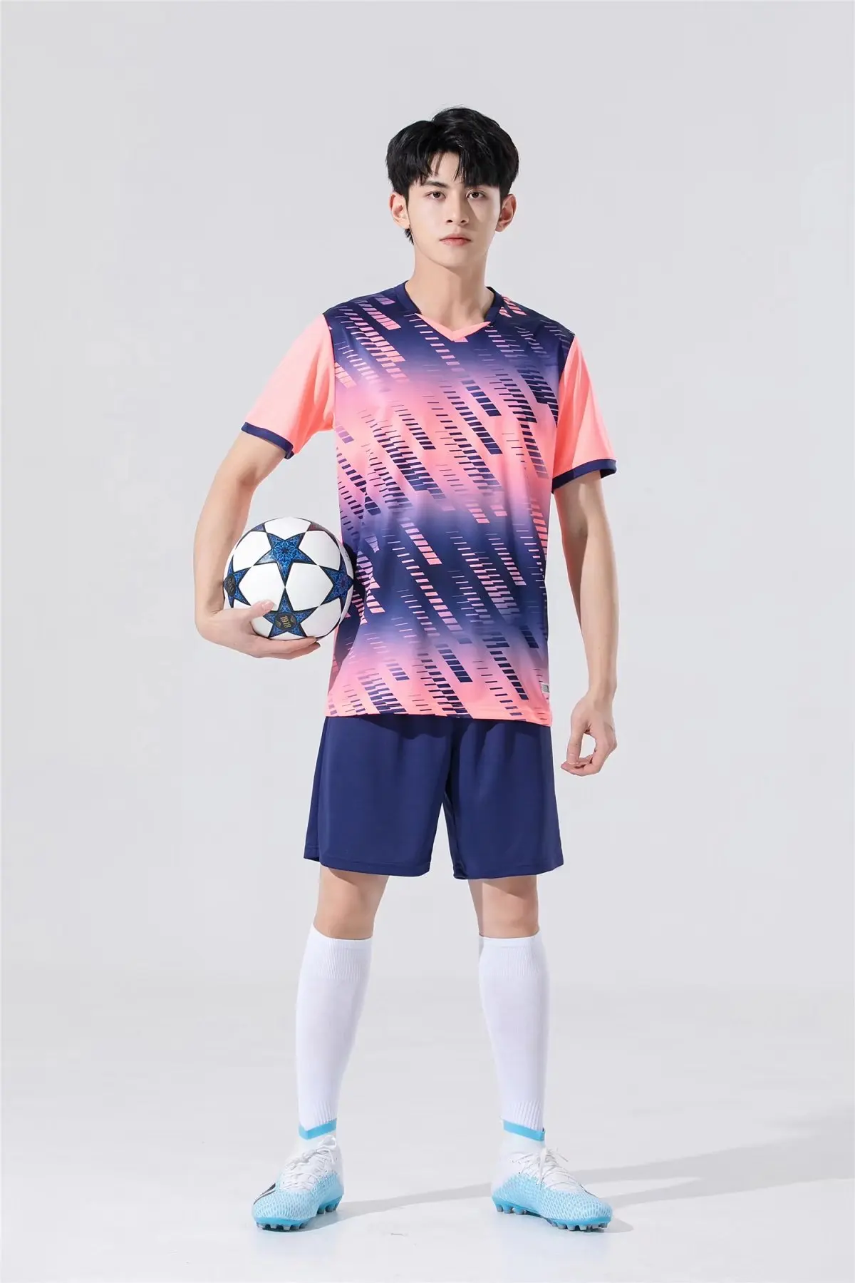 AthleisureX Full Custom 6 Panel Football Jersey - For Men