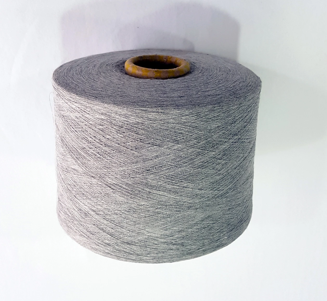 Keshu hot sale cheap price to russia Nm 10/1 grey dyed oe low twist recycled cotton polyester yarn for glove