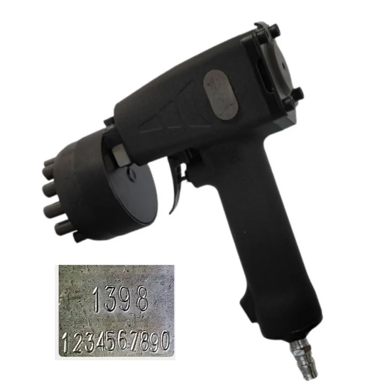 Number Engraving Machine for Metal Handheld Pneumatic with Desktop ...