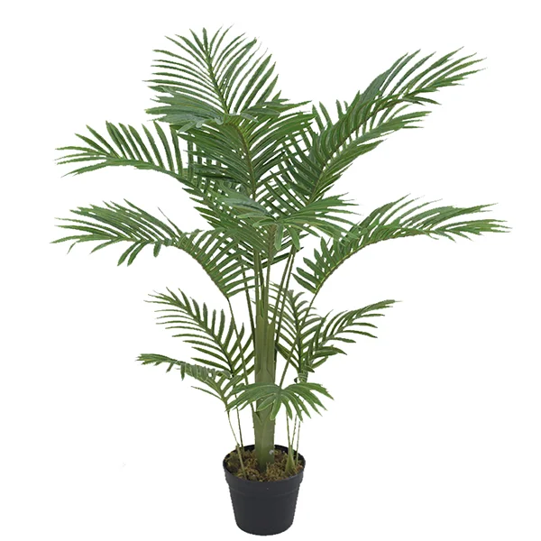 5.5ft Artificial Banana Tree with 10 Large Leaves Live Green Bonsai Plant Artificial Indoor Iron Tree Planted Silk Faux Plant