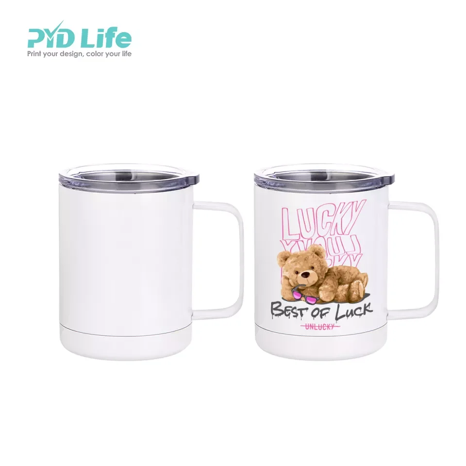 PYD Life 17 oz 25 oz 30 oz Custom Stainless Steel Blank Sublimation Sport Water Bottles Tumblers Wholesale Bulk with Straw Lid