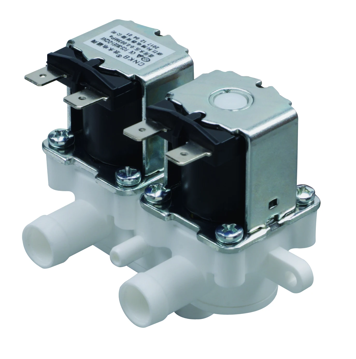 dc12v 2路低压塑料电磁阀家用电器女性废水电磁阀fcs-360e1 - buy dc1