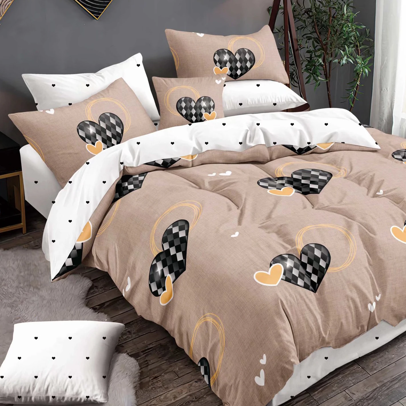 Factory Direct Cheap Designers Comforter Sets Bed Sheet Set Bed Cover