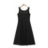 vestido largo negro