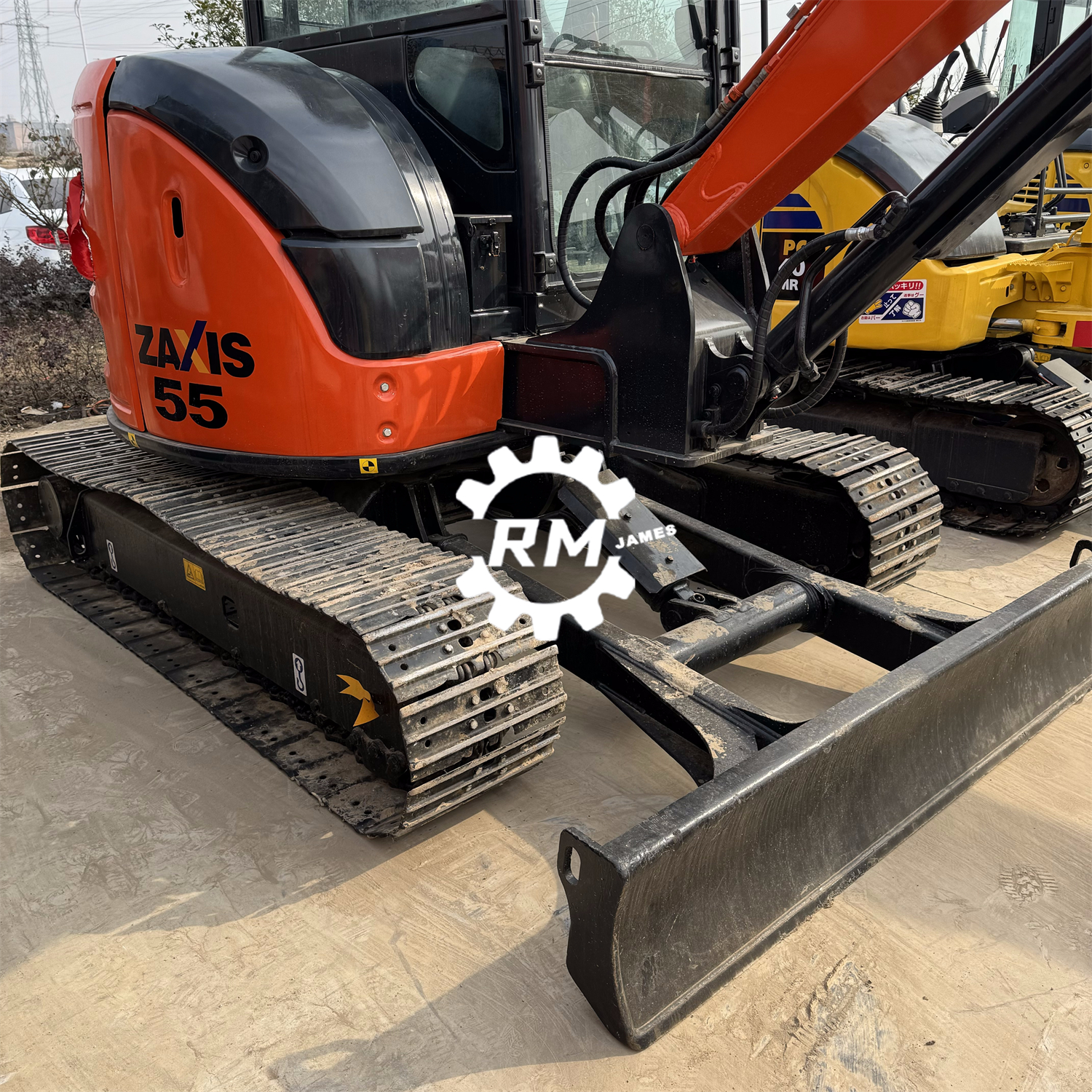 Mini Used Excavator ZX55 - Top Quality Low Hours Japan