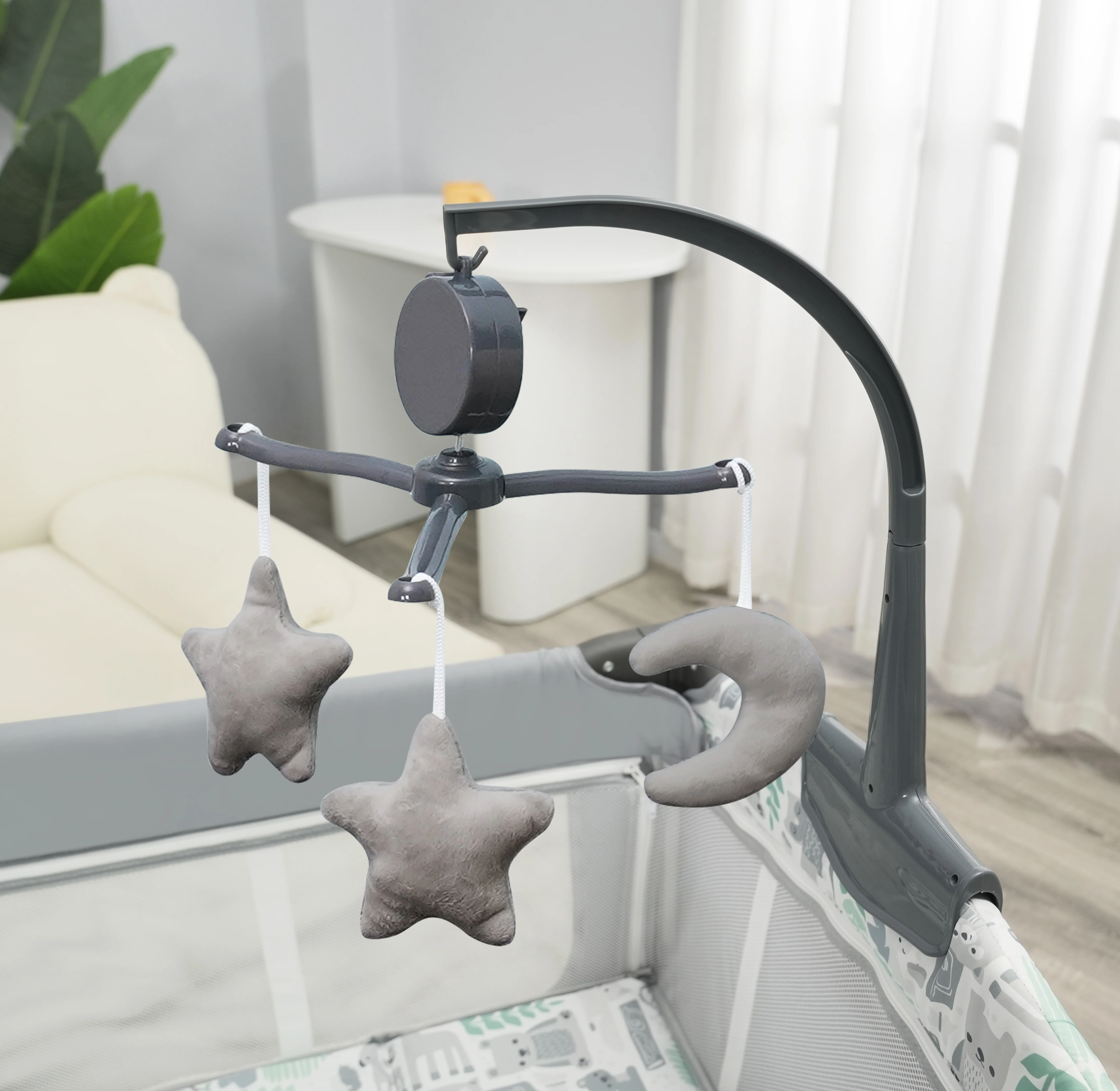 P9062G01 Cool Baby Multifunctional Cute Baby Playpen Portable Baby Playard With Large Entrance Door details