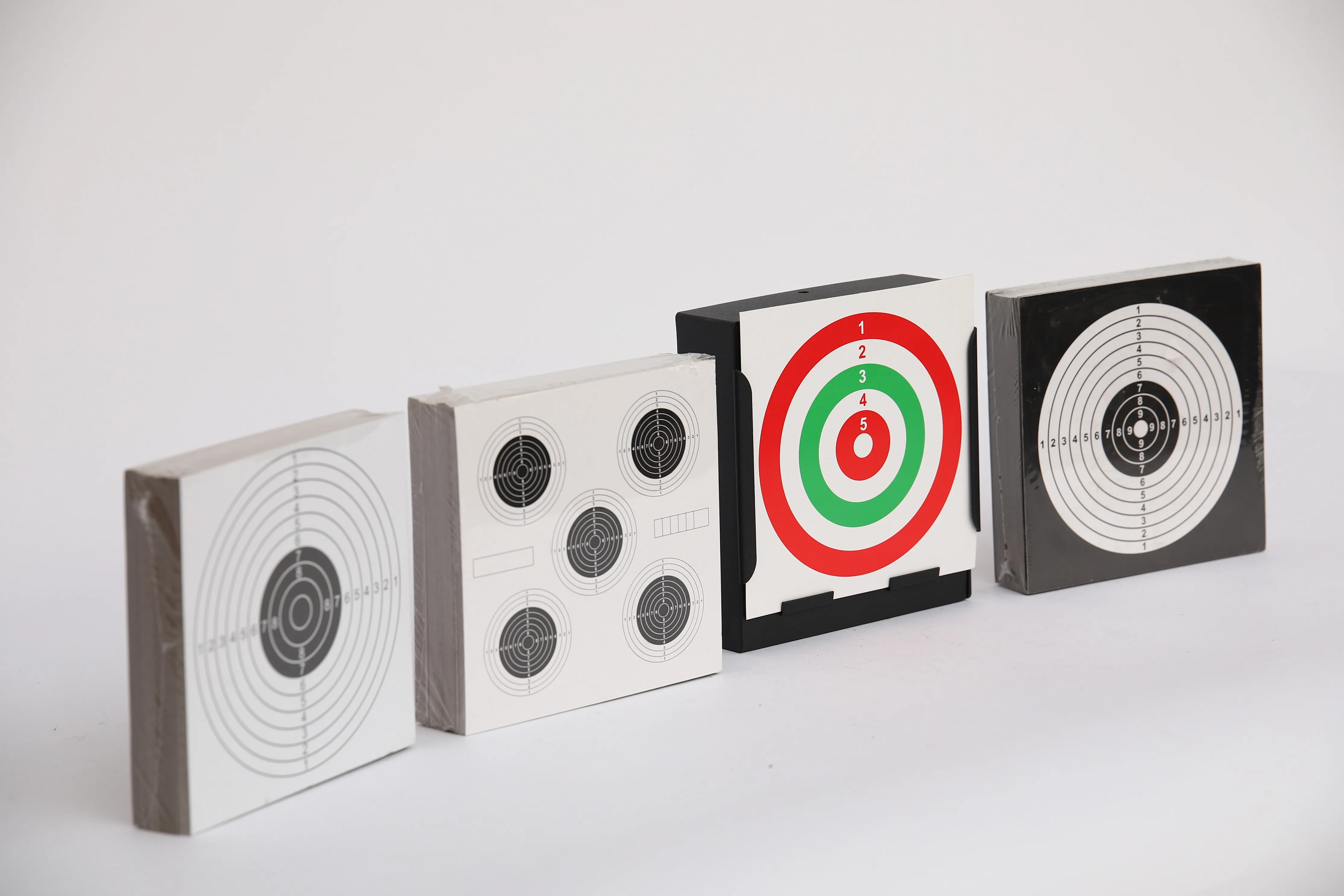 NEW 14 CM Target Holder Catcher 10 Targets Air Rifle Pellets Trap Shooting Air
