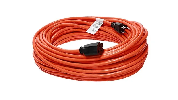 Extension Cord 100ft Outdoor General Extension Cord 16/3 Sjtw,3-prong ...