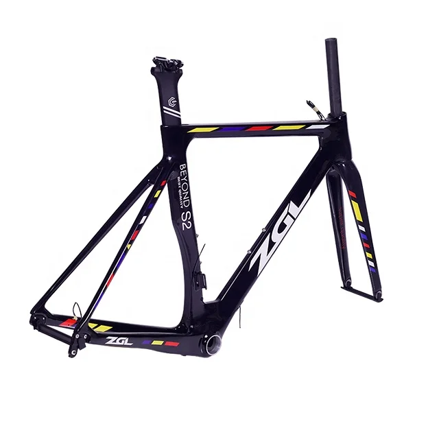ZGL-CRB67 BB86 Rainbow OEM Carbon Road Bike Frames