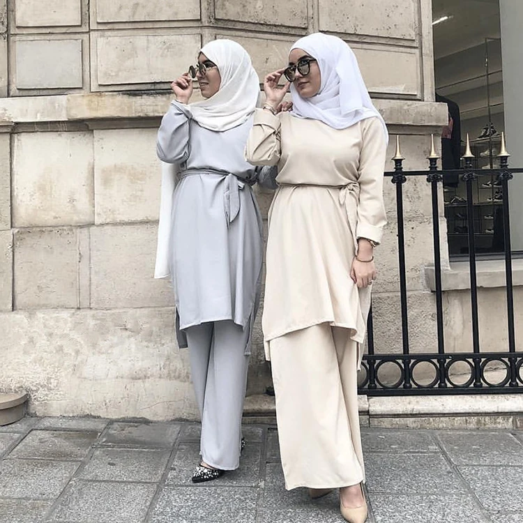 Manufacturer Custom Wholesale Islamic Women Clothing Muslim Pants Top And  Pants Suits Set For Muslims Women - Buy Suits Set For Muslims Women,Muslim  Pants Women,Islamic Women Clothing Product on Alibaba.com