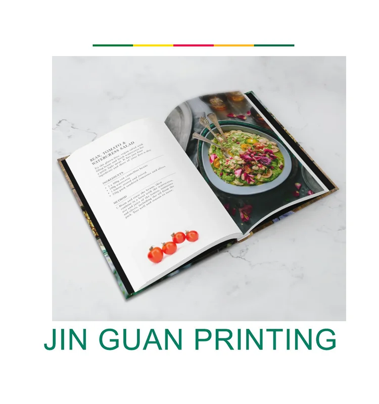 High Quality Hardcover Cook Book Photography Art Coffee Table Book