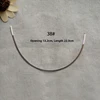 38 # Stainless steel ring [Pair]