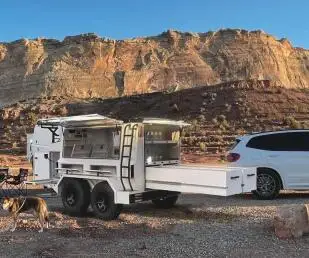 Ecocampor Custom Made off Road Teardrop Camper Trailer