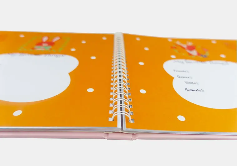 
Экологически чистые Роскошные новорожденные младенцы Младенцы мальчик девочка первые 5 лет журналы спиральная Обложка память книга сувенир 