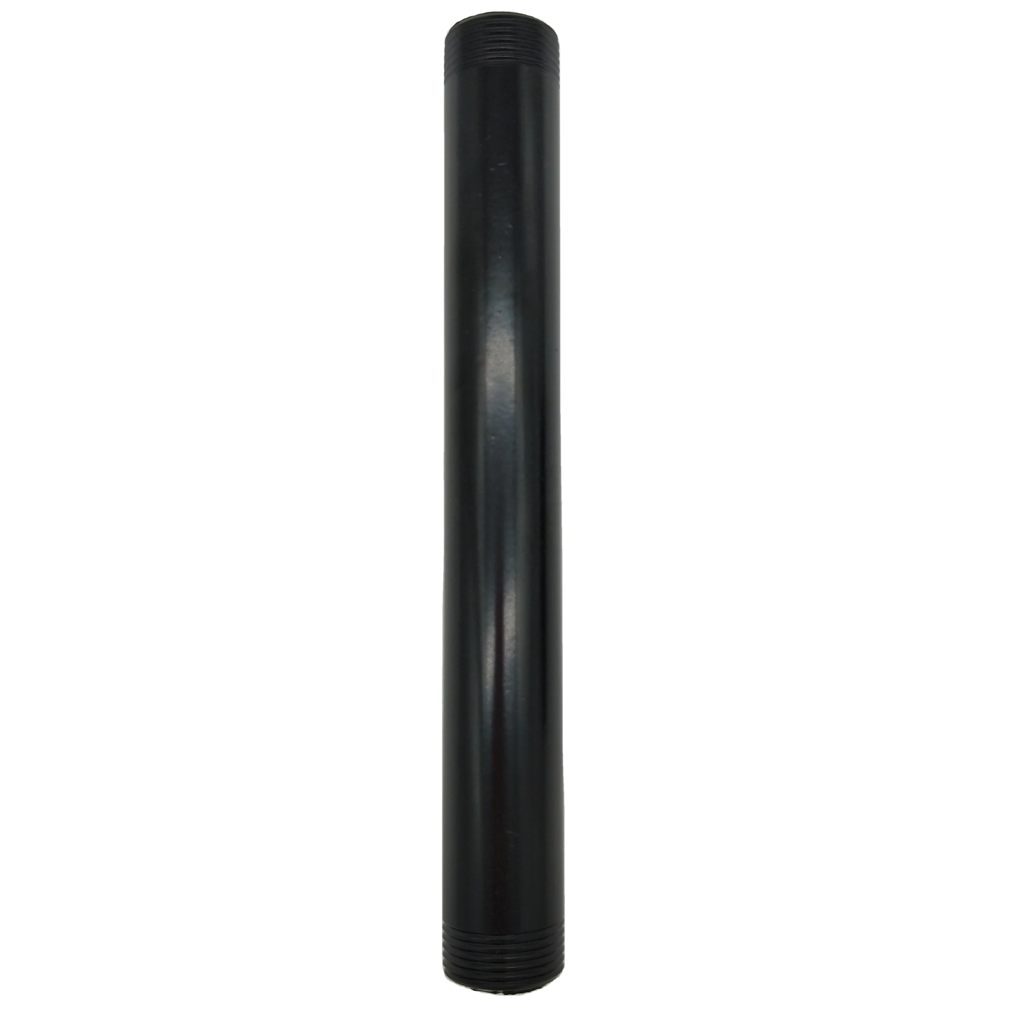 Forma cónica Pezón negro de hierro maleable estrecha Tubo montaje BSP 1/2" & 3/4" 