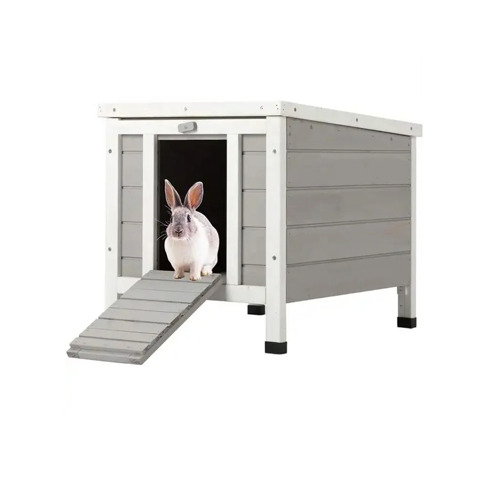Wholesale Cheap Cage Rabbit Wooden Bunny House Rabbit Hutch