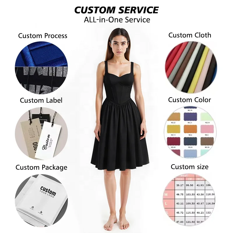 Spring New Fashion European and American Ladys Wear Summer Backless Strap Slim Sexy Corset Mini Short Skirt White Dress