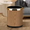 14L Gold Ring - Italian Elm Mountain Grain