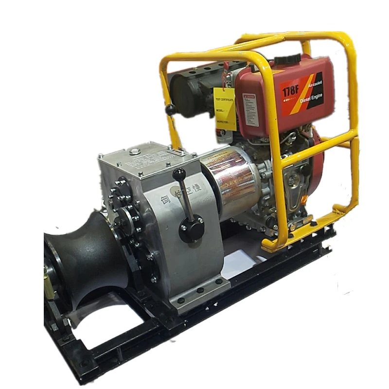 3噸快速柴油機動力絞車 - buy diesel engine powered winch,diesel