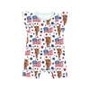 Baby Flutter Sleeve Jumpsuits Wholesale